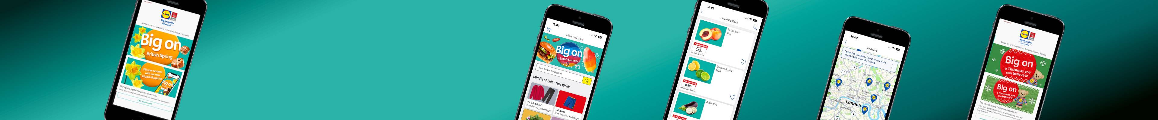 Lidl app: offers, store locator, digital magazine.